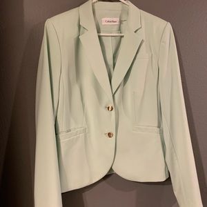 Calvin Klein blazer and matching top